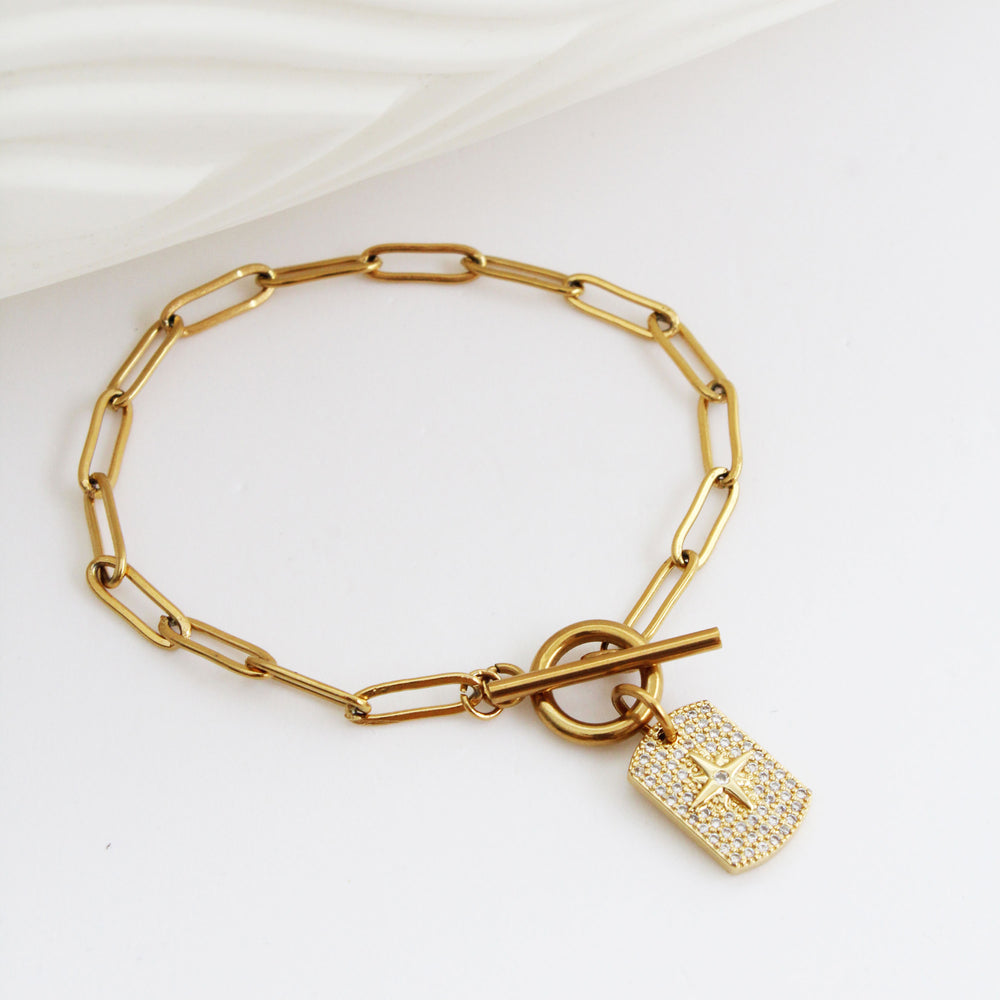 Pulsera Placa Destello