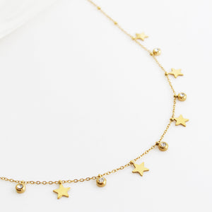 Collar Multiestrellas Glam