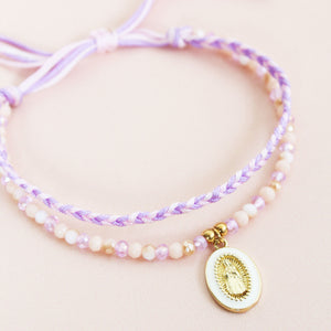 Pulsera Virgen Blanca