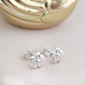 Aretes Flor - Colección Silver foto producto