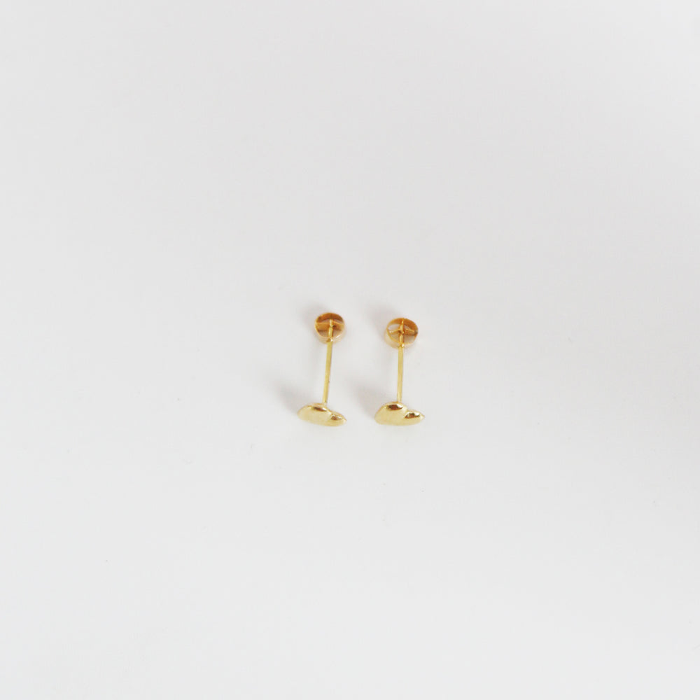 Aretes Abridores Corazón - Colección Oro